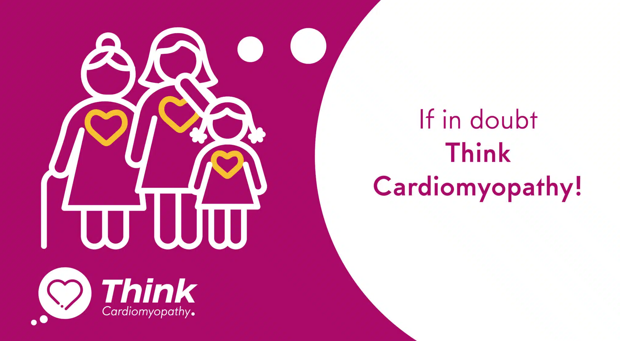 Think Cardiomyopathy