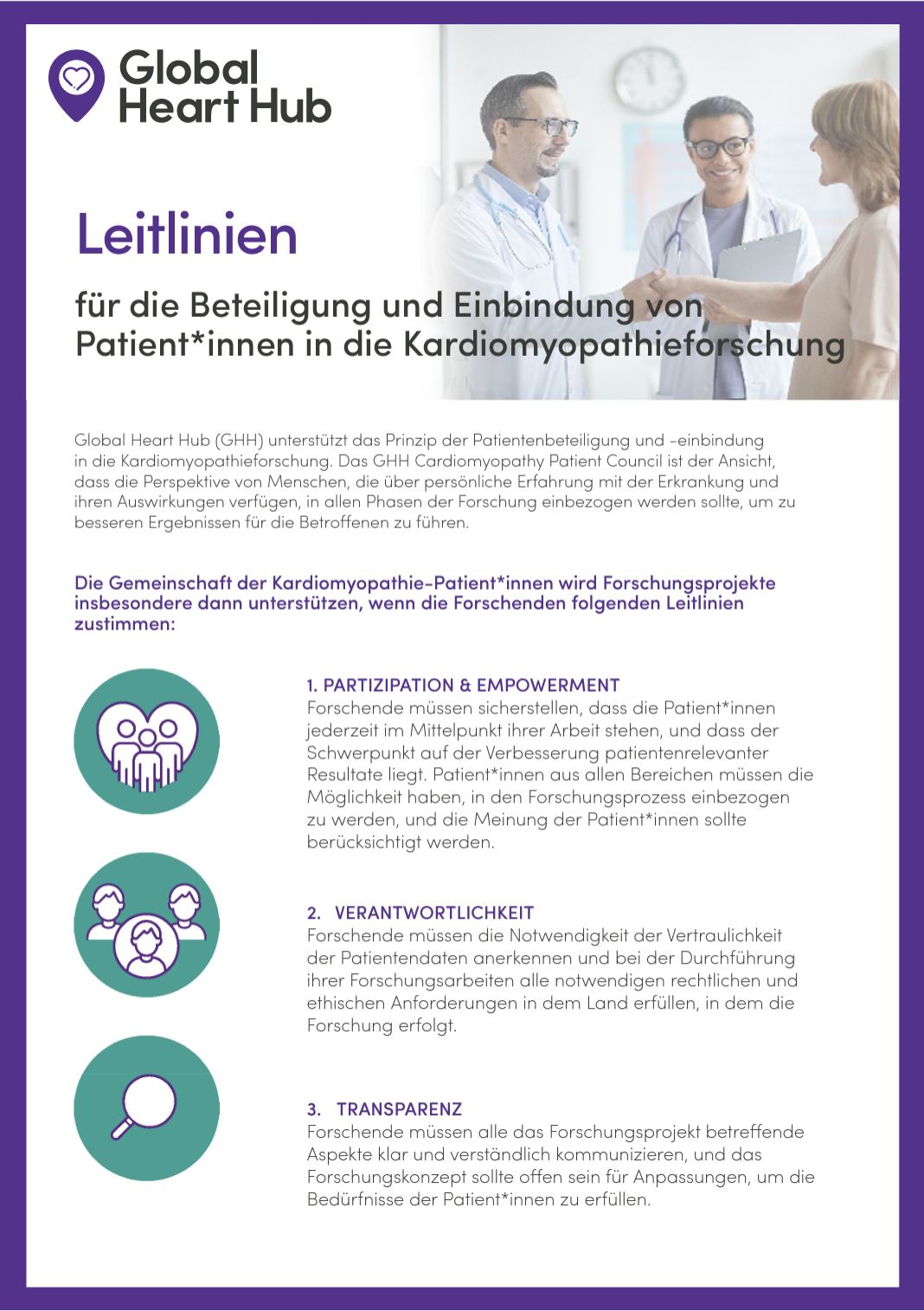 Research principles - German - cover