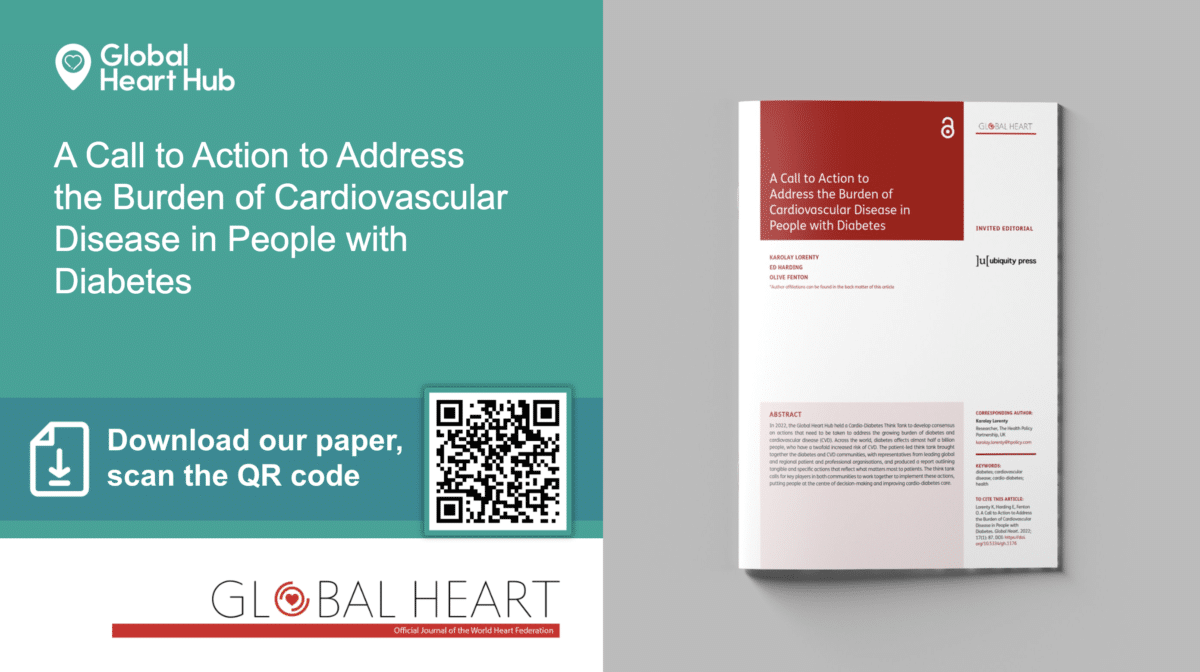 Publication of GHH CardioDiabetes Think Tank outputs in the WHF's Global Heart Journal Global
