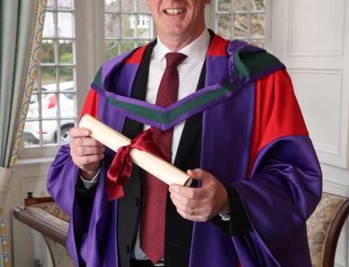 Neil Johnson receives Honorary Degree (Doctor of Laws LLD) from University of Galway