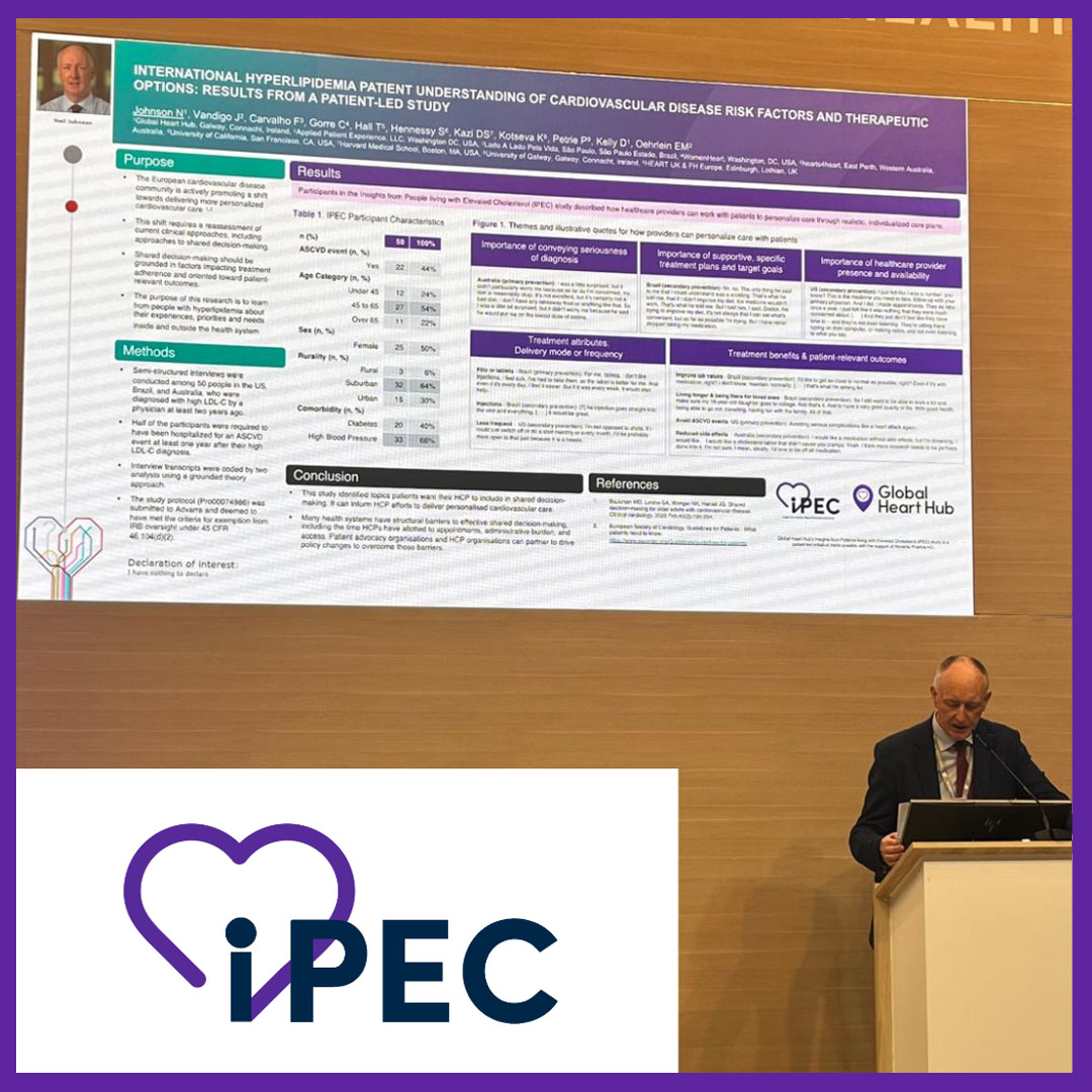 iPEC: A Year of Impact – Amplifying the Patient Voice in Cardiovascular Research