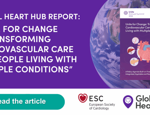 Global Heart Hub “Unite for Change” published in ESC’s European Journal of Cardiovascular Nursing