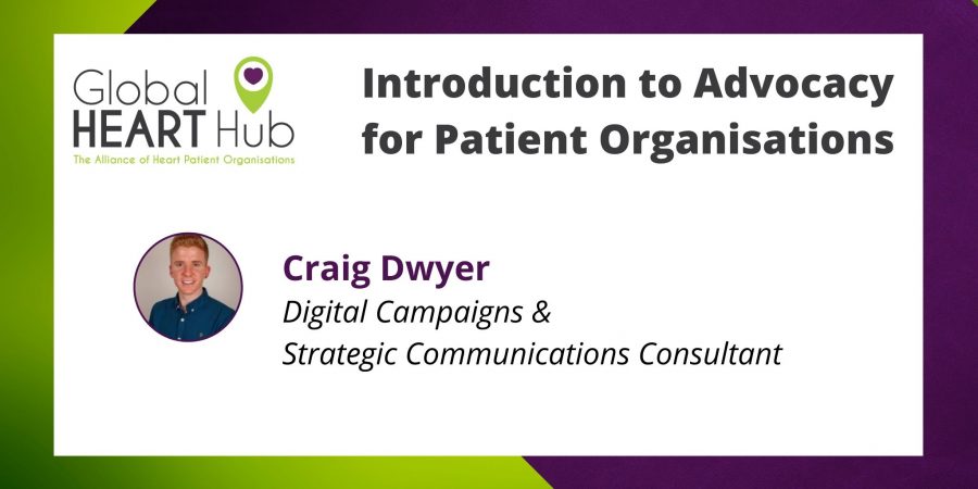 Advocacy through the Media and Social Media (Craig Dwyer, Digital Campaigns & Strategic Communications Consultant)