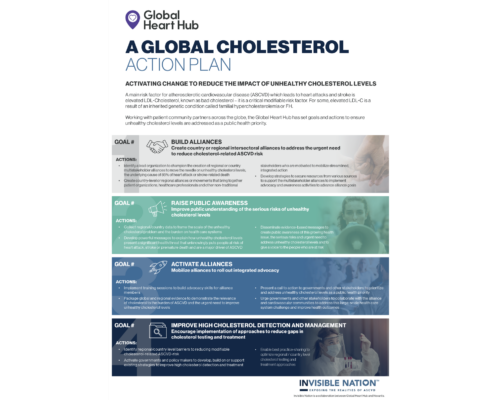 Global Cholesterol Action plan - cover