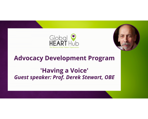 Advocacy Development Program – ‘Having a Voice’