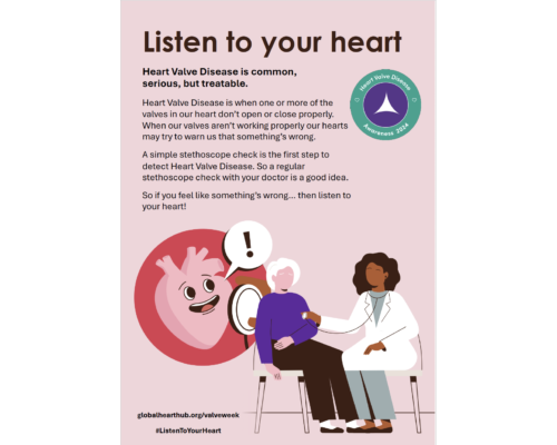 Heart Valve Disease (A4 poster)