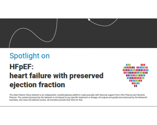 Advocacy and Policy Development: Heart failure with preserved ejection fraction